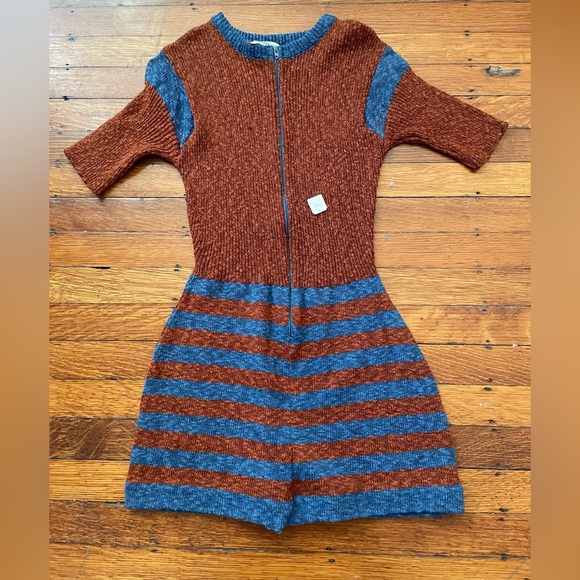 Vintage Pants - 70s Knit Romper